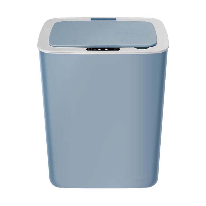 Automatic Intelligent Induction Trash Can Household Smart Sensor Garbage Can Kitchen Bathroom Waterproof Trash Bins with Lid Electric Trash Can