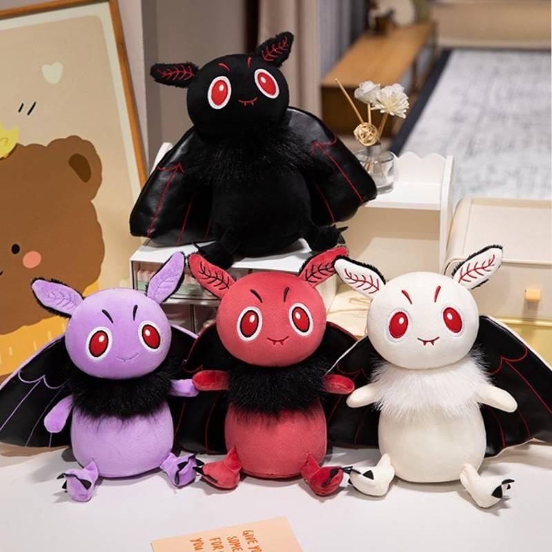 Enchanting Dark-themed Moth Plush Toy Perfect For Halloween Decoration And Gifts