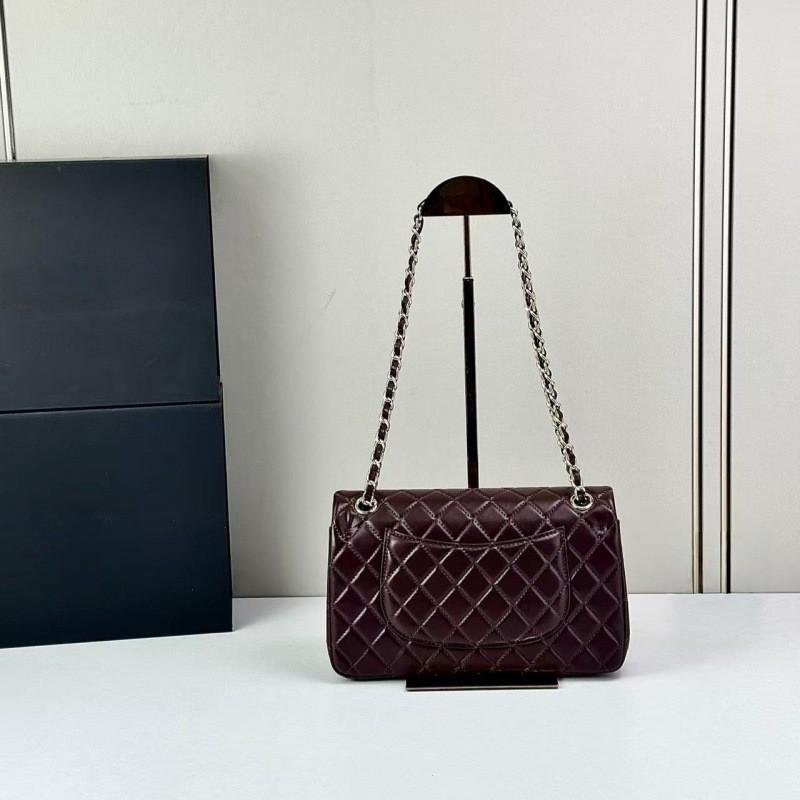 Přeshraniční   Styl CF25 Kosočtvercová řetízková kabelka Dámská móda Klasická ovčí kůže Jednoramenná přes rameno pod paží