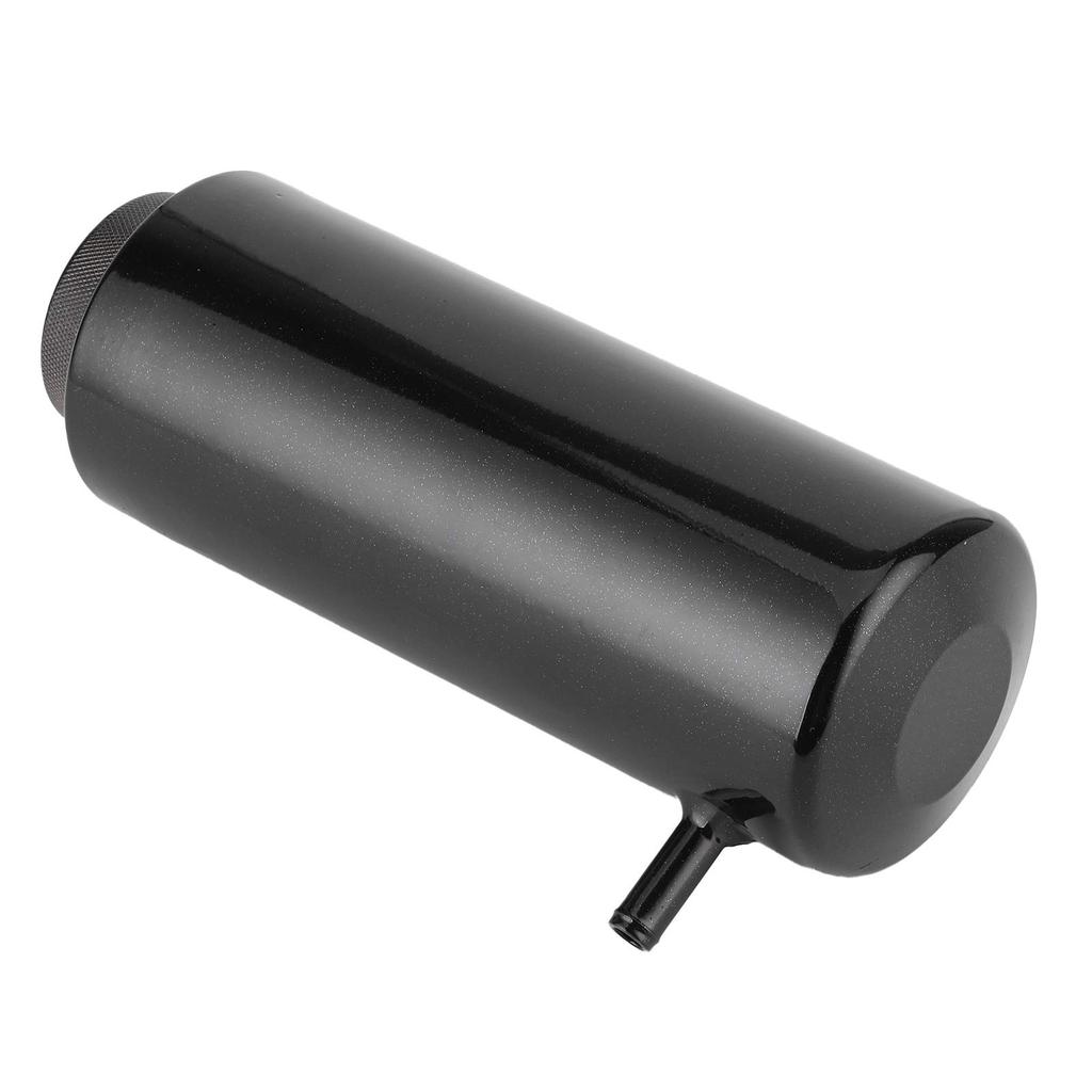 Ongwan Radiator Aluminum Catch Tank 80ml Overflow Reservoir Universal (Black)