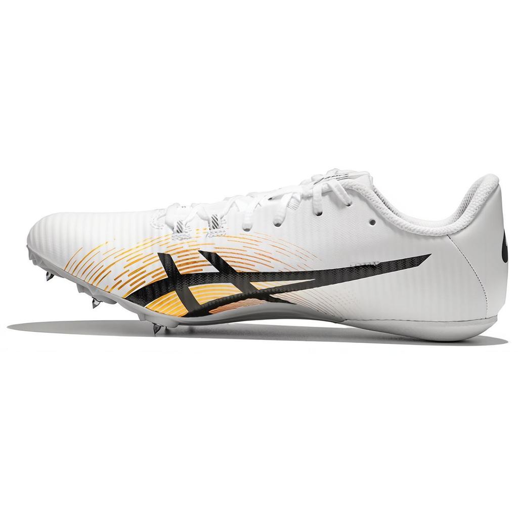 Asics Hyper Sprint 8 Comfortable Simple Durable Breathable Low Top Running Shoes Unisex Sneakers White Black 1093A200-101