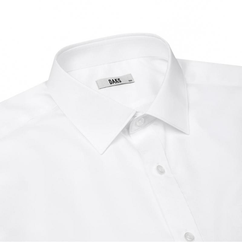 Daks 26ss Easy Care Cotton Blend Solid Regular Fit Dress Shirt Dmp3shdl101a1