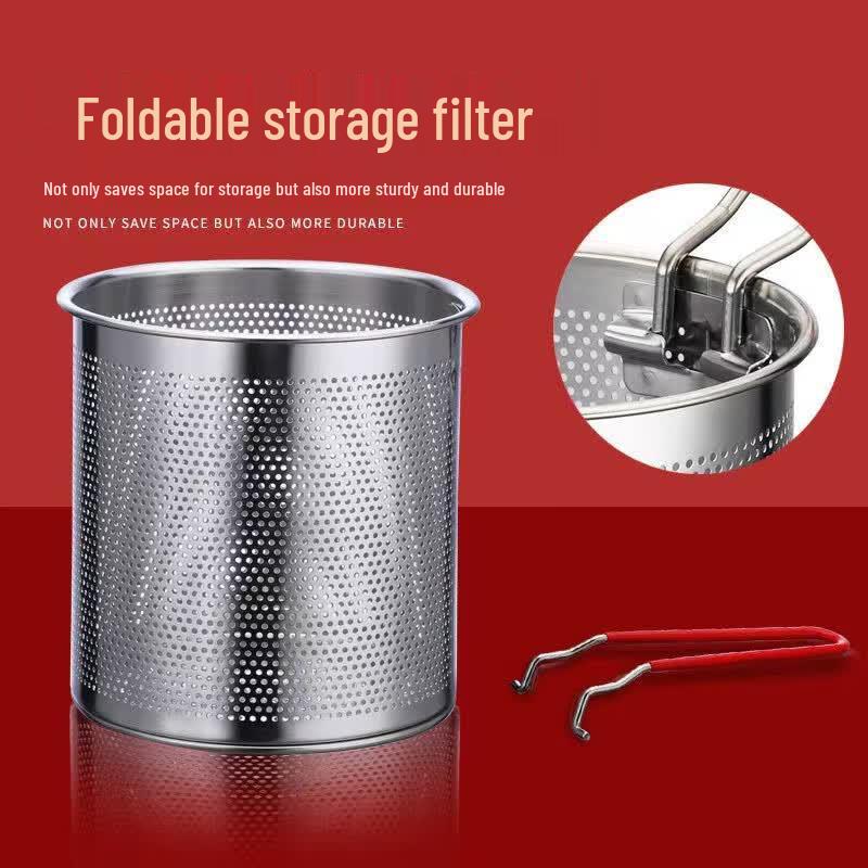 JNL 304 Stainless Steel Small Household Fryer