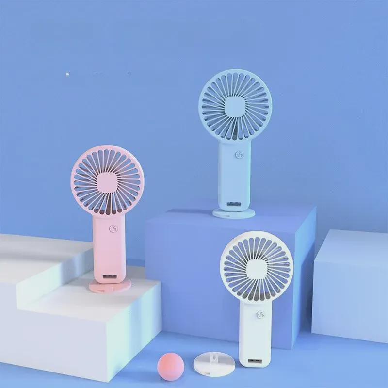Portable Mini USB Charging Quiet Fan with Pocket Stand