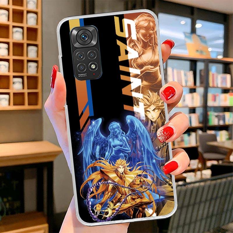 

Anime Saint Seiya Cover Phone Case For Xiaomi Redmi Note 15 14 13 12 11 10 Pro Plus 14S 12S 11S 11T 11E 10S Soft Fundas Shell Re Redmi Note 14 Pro 4G