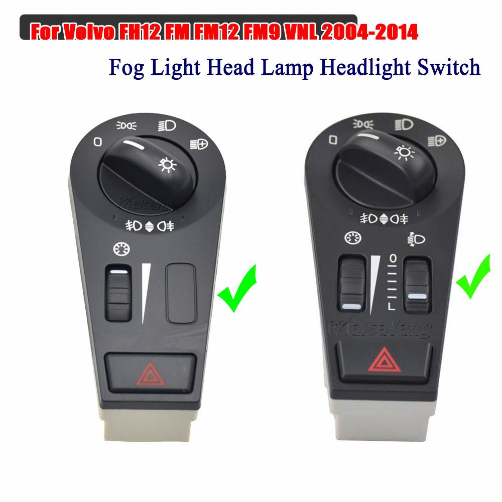 New Truck Head Light Headlight Lamp Switch 20942844 20953569 20466302 For Volvo FH12 FM VNL 2004-2015 20466306