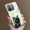 Cute Floral Headscarf Kitten Shockproof Phone Case for Xiaomi Poco X7 X6 X5 X3 Pro F7 Ultra M8 Redmi 15C 15 14C 13C 12C 10C 13 1