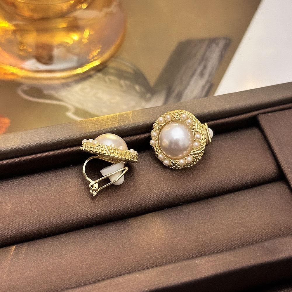 High-End Französische Dreieck Ohrclips ohne Piercing - Damen Einfache, Elegante, Luxuriöse Ohrringe