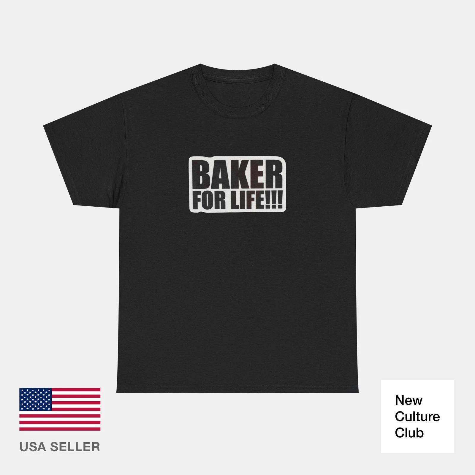 

Baker For Life Скейтборд Скейт 2000-е Винтажный Классический Хлопковая Футболка 100% Мужская Футболка Топ Дизайн Принт 3XL