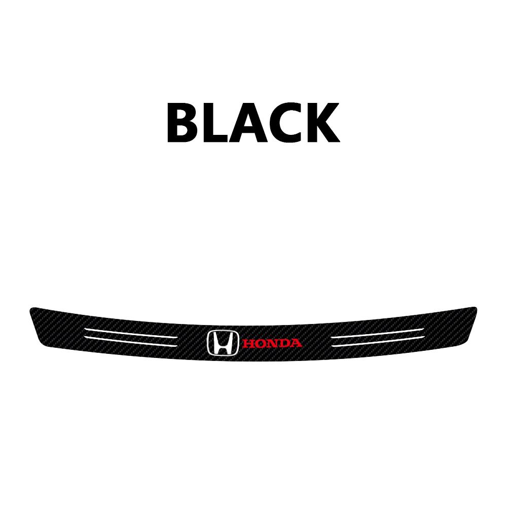 1pc Car Rear Bumper Trunk Load Edge Protective Stickers For Honda Fit Civic Jazz CITY Accord CR-Z VTEC Vezel Insight Accessories