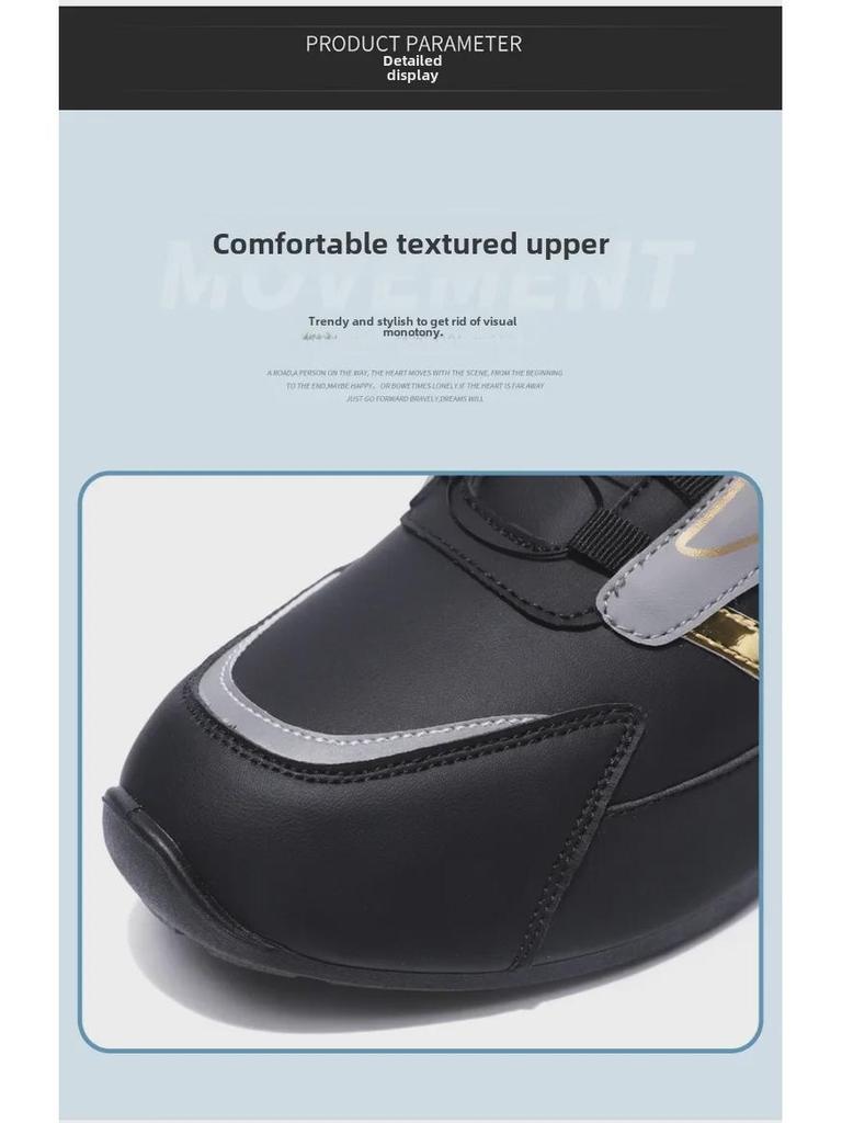 2025 Versatile Men's Fashion Soft-Sole White Shoes - Year-Round Comfort and Style