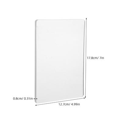 A5 Size Gel Plate For Printmaking Reusable Gel Printing Plate For Art Journaling Scrapbooking Card Making And Monoprinting Pad