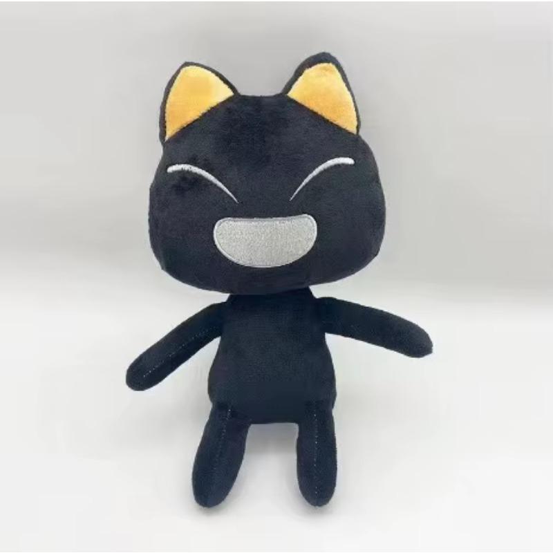 

28 см Интересная Креативная Пара Котов Черно-Белые Мягкие Мягкие Игрушки Плюшевые Игрушки Сглаживающие Куклы Украшения Девочка День Рождения Рождественский Подарок about 28cm