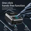 C65 Car Bluetooth-compatible FM Transmitter with Dual Type-C Port PD 30W Fast Charging Adapter