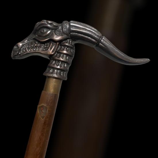 

Антикварный стиль Викторианский Винтажный Дизайнерская Латунная Ручка Трость Деревянная Трость M аэро