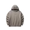 Anta Fleece Lined Hooded Sweatshirt Light Khaki Unisex 972618705N-9