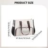 Insulated Shoulder Tote Portable Storage Bag Waterproof Women's Handbag Lunch Box for Business