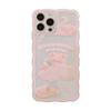 Wave Lace for IPhone15 Mobile Phone Case 13 for Apple 14promax Transparent 12 Protective Cover 16 for 11 Soft Cover