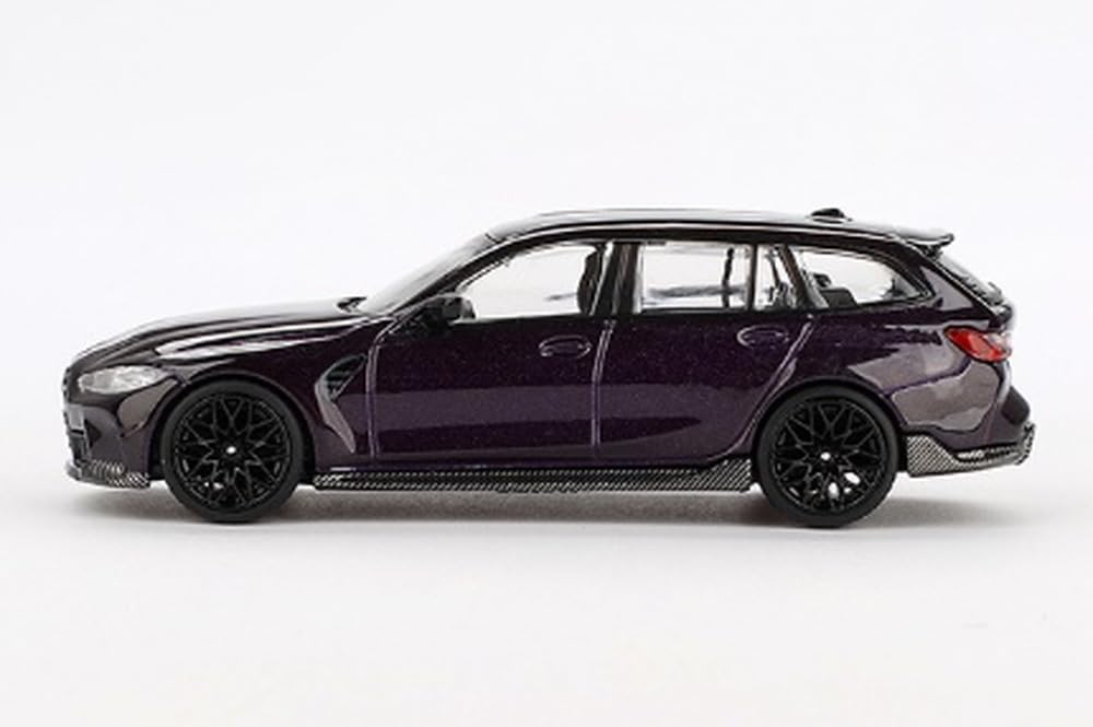 MINI GT Scale BMW M3 M Performance Touring Daytona Violet Finished Model 1/64 (Left-Hand Drive) MGT00896-L