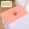 1PC Bed Bandana Pineapple Lattice Coral Velvet Spa Towel Massage Table Planking Face Towel 40*80CM