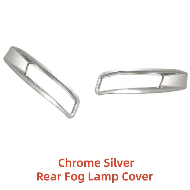 Car Upgrade Chrome Car Accessories Plated Rear Fog Lamp Cover Trim Paste Style For Toyota Corolla Altis 2014 2015 2016 2017
