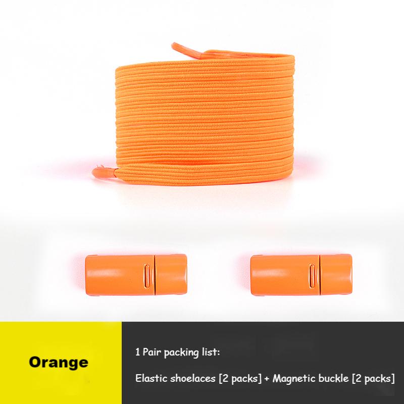 Magnetic Lock Laces without ties Sneakers for Shoelaces Elastic No Tie Shoe laces Kids Adult Quick Shoe lace Rubber Bands