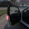 1 Pair Car Reflective Warning Strips Universal Auto Door Bumper Front Rear Anti-collision Tape Stickers