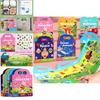 Children Sticker Book With Reusable Paper And Bubble Stickers For Early Learning And Brain Development