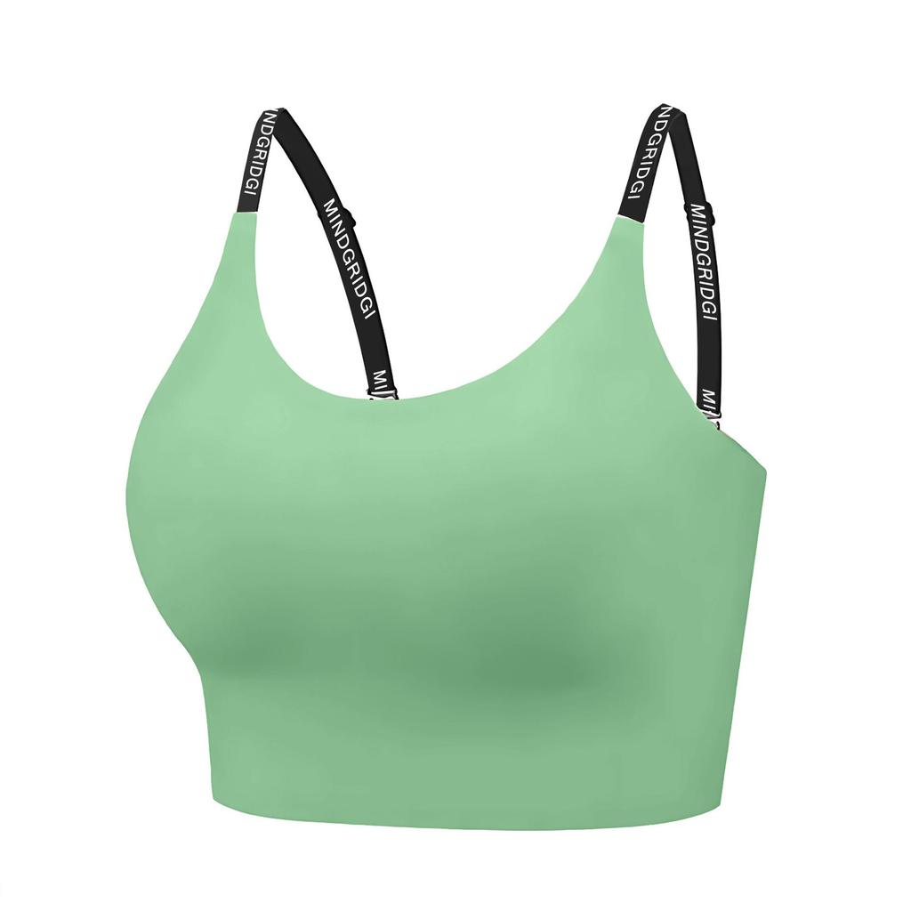 High-Impact Sports Bra with Shockproof Design and Supportive Back Padding