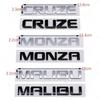 1Pc 3D ABS Car Letter Logo Sticker Tail Decoration Badge Auto Rear Trunk Emblem Decal Accessories
