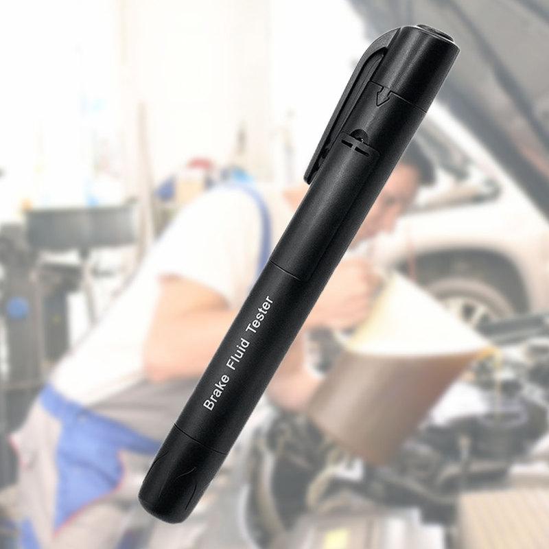 

Portable Brake Fluid Inspection Pen with LED Light Automotive Testing Tool DOT 3/4/5 Brake Fluid Liquid Tester for Motor Vehicle