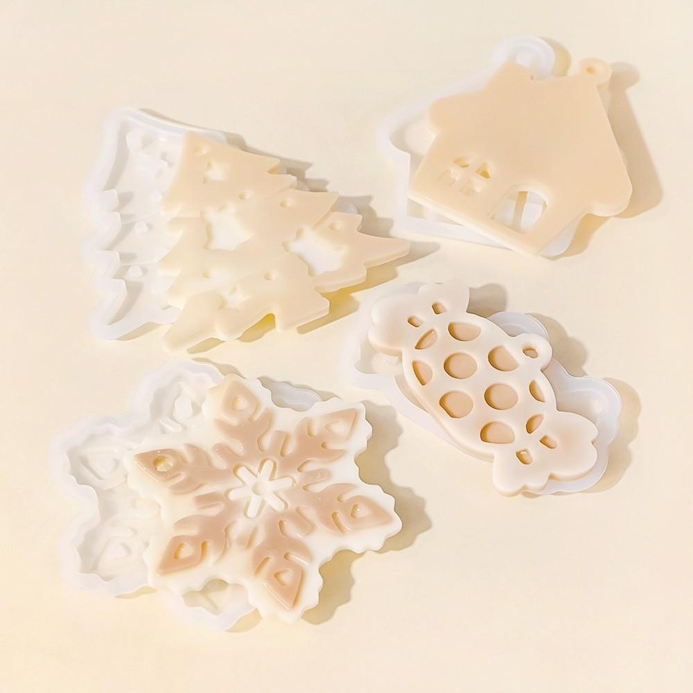 With Hole Silicone Molds 12 Styles DIY Jewelry Making Crystal Epoxy Epoxy Resin Mold Hanging Tags