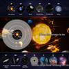 Globe Galaxy Starry Sky Projector: 13 HD Film Sets for Bedroom Ambiance