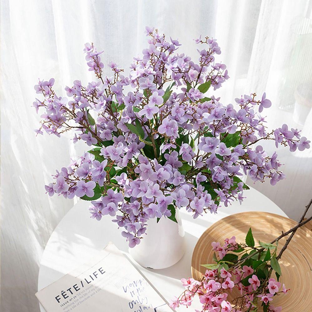 Small Branch Artificial Flower Branch Floral Arrangement Supplies  Home Decor
