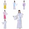Traditional Chinese Ancient Dress Flower Embroidery Chinese Costume Chinese Hanfu Skirt  Girls