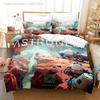 Astroneer Bedding Set Single Twin Full Queen King Size Bed Set Aldult Boys Bedroom Duvetcover Sets 3D Print Game Bed Sheet Set