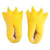 Zachte Kinderslippers 3D Poten Geel Met Klauwen 27-32