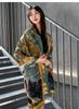 Korean High-End Scarf Castle Oil Painting Style Versatile Shawl Printed Scarf