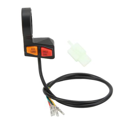 Lenkerschalter Niedrig Hoch Geschwindigkeit Einzel Dual Antrieb Eco Turbo Modus Wasserdicht für ATV Roller