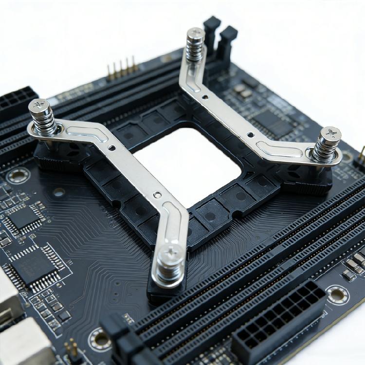 Heavy Duty Metal CPU Coolers Mounting Bracket Backplanes Screws for LGA115X 1700 Heat Sink Attachment