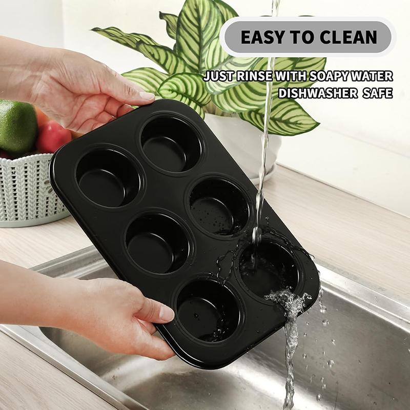 Carbon steel Muffin Pan Nonstick Cupcake Pan Muffin Tray Cake Pastry Pudding Mold Baking Pan Bakeware DIY Cupcake Muffin Mould