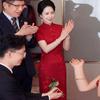 Elegant Chinese Style Mother's Banquet Dress