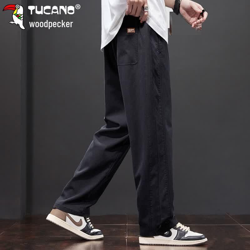 Tucano Men's Casual Straight-Leg Workwear Pants