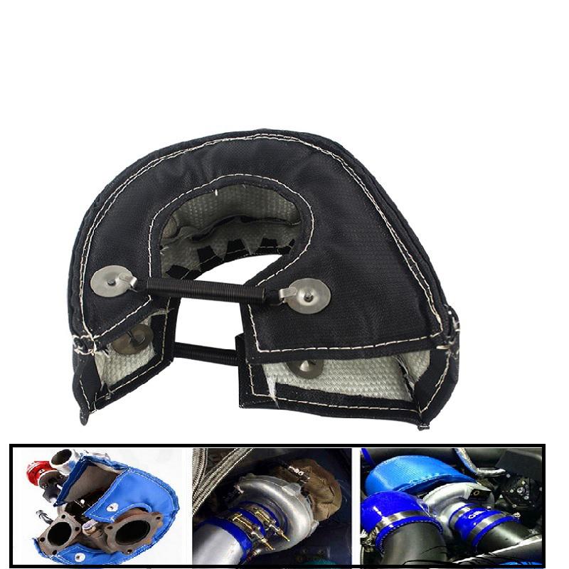 Glass Fiber Turbo Heat Shield Turbocharger Blanket Cover For T2 T25 T28 GT28 GT30 GT35 For Most T3 Turbine Housing Turbo Charger чёрный