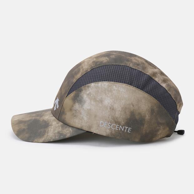 DESCENTE Running Dyed Pattern Mesh Cap Brown Sr123Rcp1A