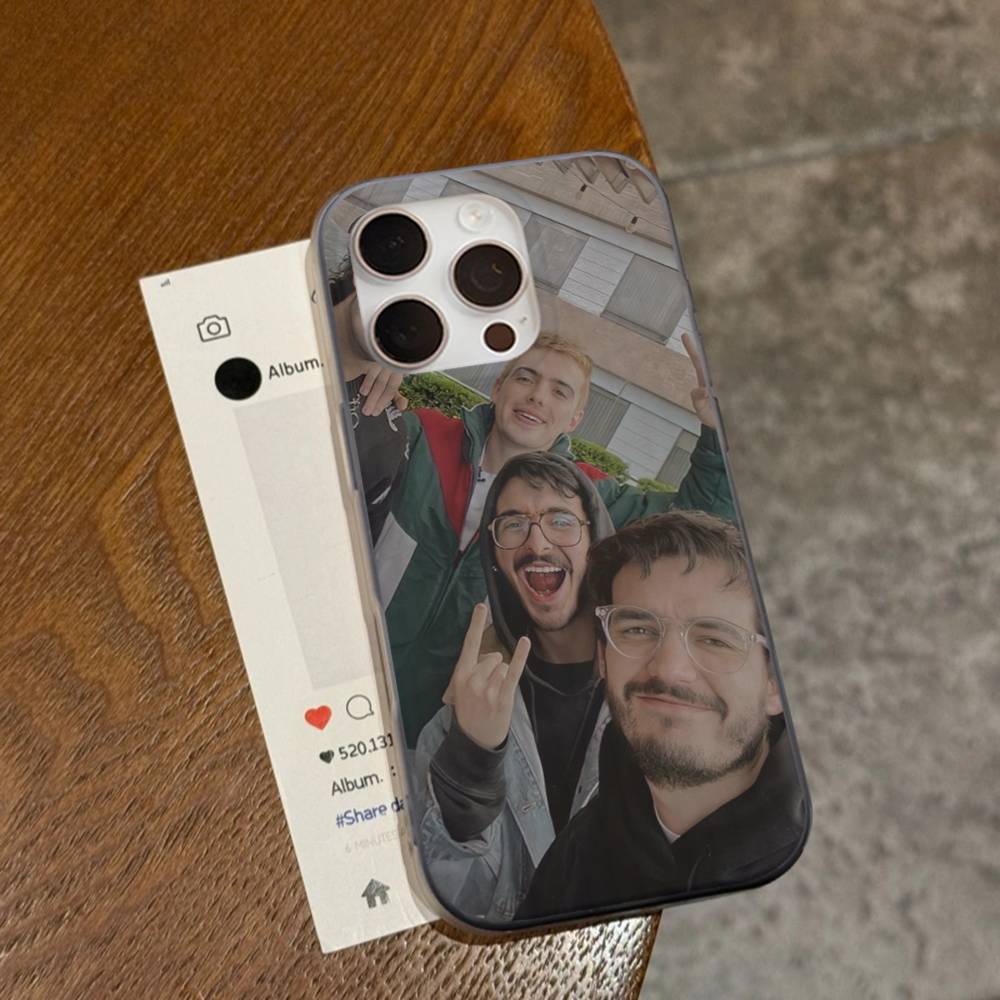 

Morat Music Phone Case For IPhone 17 16 15 14 13 12 11 Corrugated Frosted Soft Cover Anti-Slip iPhone 15