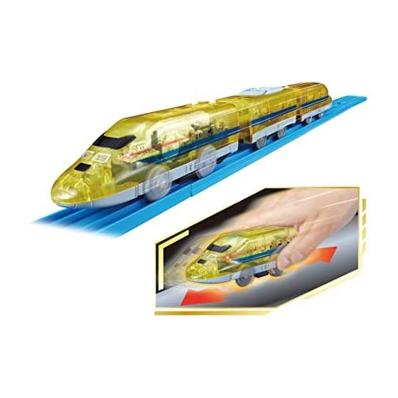TAKARA TOMY Plarail Начинает движение без батареек! Зарядите с помощью Tekoro Type 923 Doctor Yellow 226031