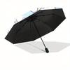 1pc Sakura Cinnamoroll Ideas Automatic Folding Umbrella - 3 Folding Design, Vivid Cartoon Pattern, Suitable for Outdoor Activities, A Gift for Fans In