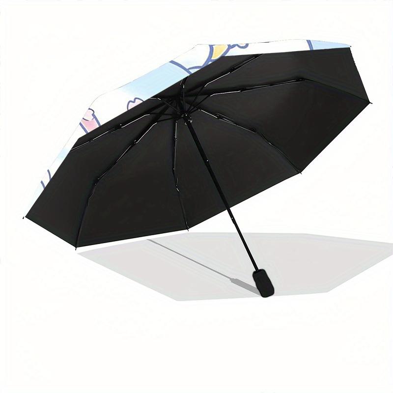 1pc Sakura Cinnamoroll Ideas Automatic Folding Umbrella - 3 Folding Design, Vivid Cartoon Pattern, Suitable for Outdoor Activities, A Gift for Fans In