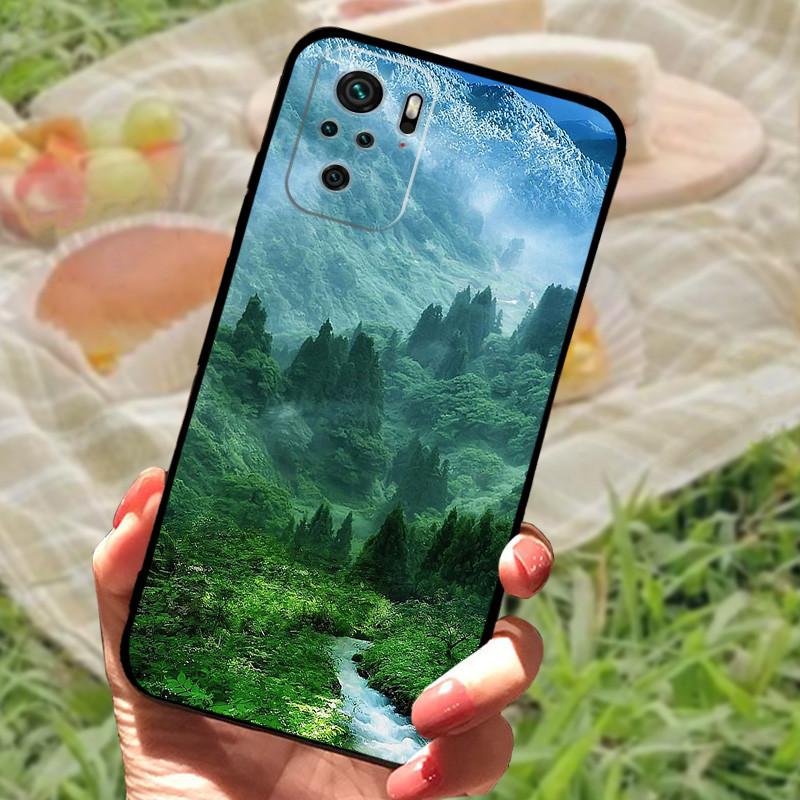Für Redmi Note 10S Hülle Note10 4G 5G Silikon Weiches TPU Handy Hülle Cover Für Redmi Note 10 Pro Schutz Stoßfänger Funda Capas